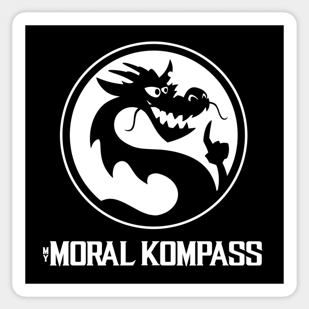 Moral Kompass Sticker by wloem